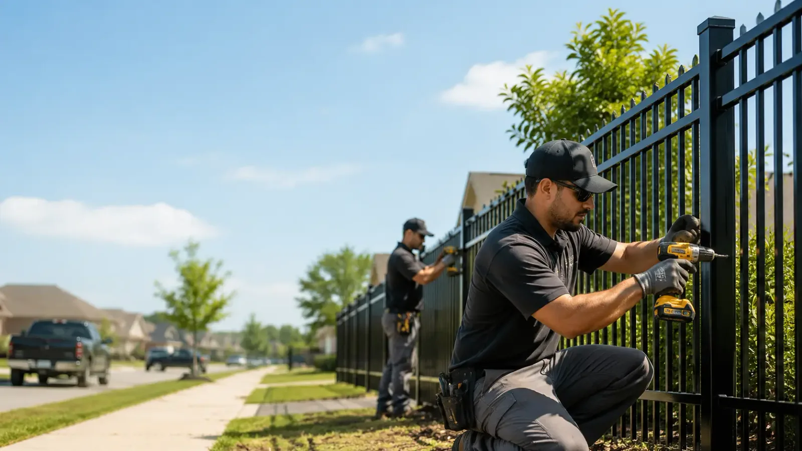 Metal Fence Installation in Norwalk, CT